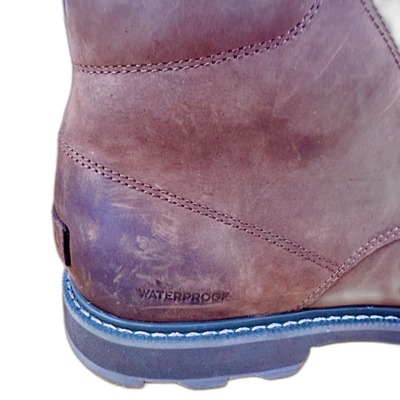 Sorel Men's Madison Waterproof Leather Chukka Boots Size 12 Brown - Picture 6 of 11